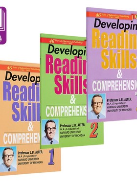 DEVELOPING READING SKILLS&COMPREHENSION1 培养阅读理解能力 资深专家汇编 英语阅读提分必备 新加坡原版【中商原版】