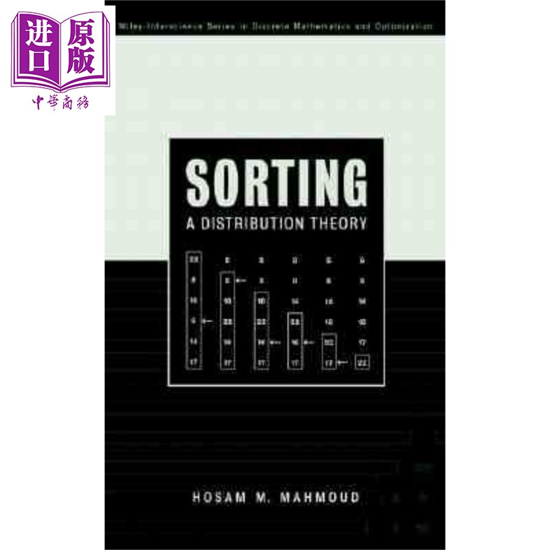 现货 排序分布理论 Sorting A Distribution Theory Hosam Mahmoud 英文原版 中商原版 Wiley【中商原版】