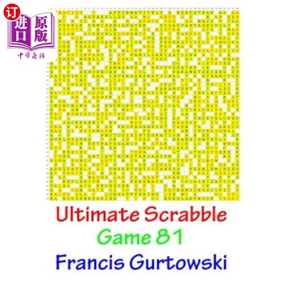 海外直订Ultimate Scrabble Game 81 终极拼字游戏81