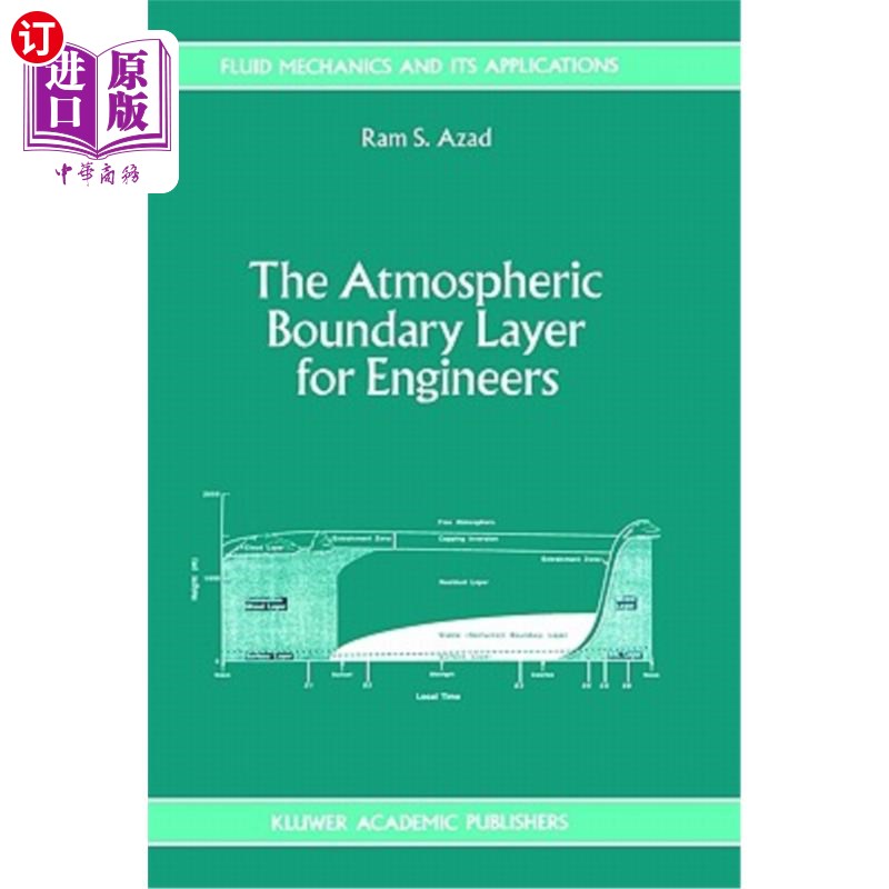 海外直订The Atmospheric Boundary Layer for Engineers 工程师的大气边界层