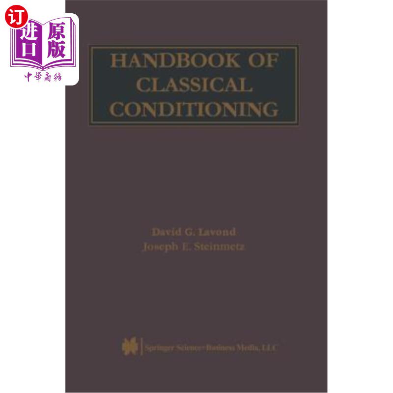 海外直订Handbook of Classical Conditioning 经典条件作用手册