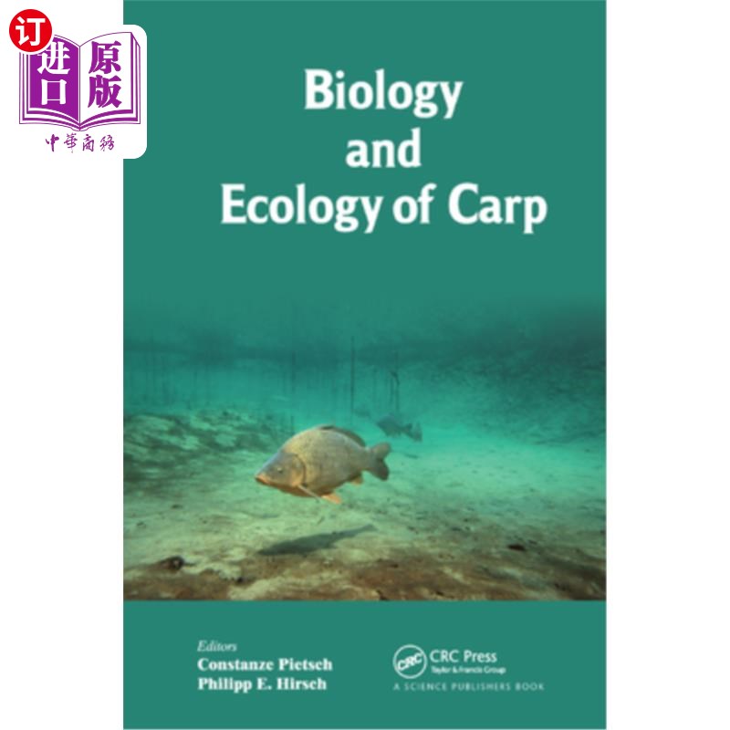 海外直订Biology and Ecology of Carp 鲤鱼生物学与生态学