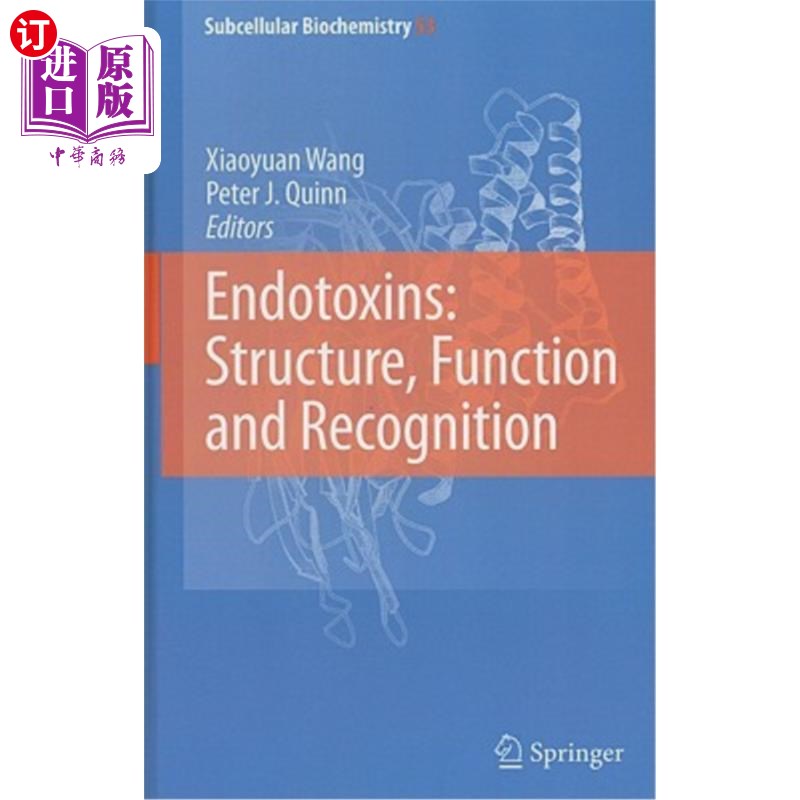 海外直订医药图书Endotoxins: Structure, Function and Recognition内毒素:结构、功能和识别