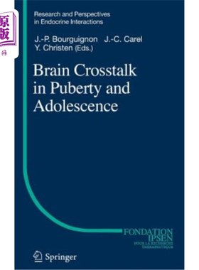 海外直订医药图书Brain CrossTalk in Puberty and Adolescence 青春期和青春期的脑相声