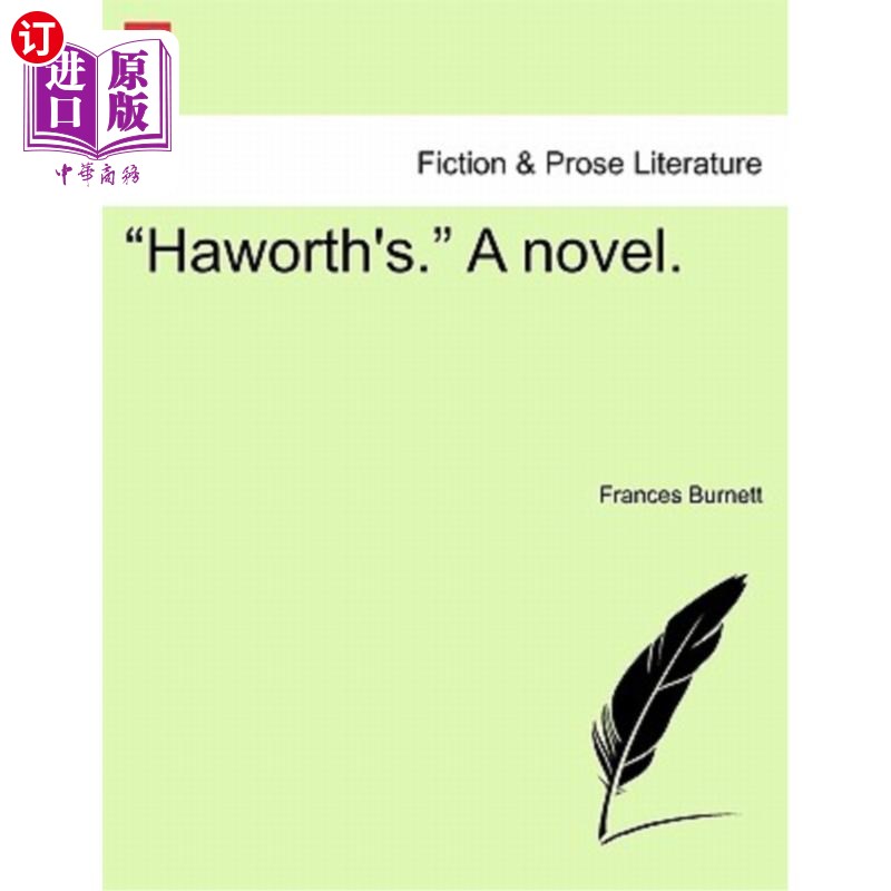 海外直订Haworth's. a Novel. 霍沃思。一本小说。