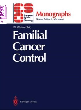 海外直订医药图书Familial Cancer Control 家族性癌症控制