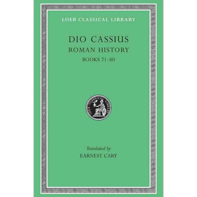 卡西乌斯狄奥 罗马史 71-80册 卷9 洛布古典丛书 希英对照版 Roman History Vol IX 英文原版 Dio Cassius【中商原版】