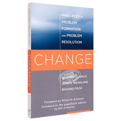 改变 豆瓣高分 英文原版 Change Principles of Problem Formation and Problem Resolution Paul Watzlawick【中商原版】