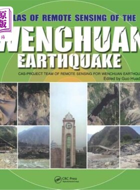 海外直订Atlas of Remote Sensing of the Wenchuan Earthquake 汶川地震遥感地图集