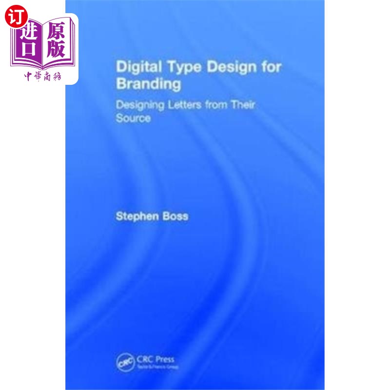 海外直订Digital Type Design for Branding 数字字体设计的品牌