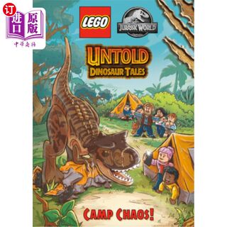 海外直订Untold Dinosaur Tales #2: Camp Chaos! (Lego Jurassic World) 不为人知的恐龙故事之二:混乱营地!(乐高侏罗纪世界