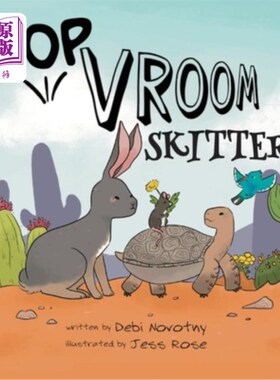 海外直订Hop, Vroom, Skitter 跳，弗鲁姆，滑稽