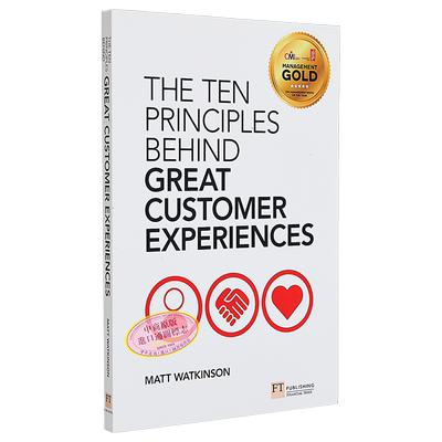 【中商原版】伟大消费者体验背后的10个原则 英文原版 The Ten Principles Behind Great Customer Experiences Matt Watkins