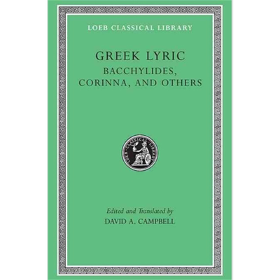 预售 古希腊抒情诗 卷4 洛布古典丛书 原文希英对照版 Greek Lyric Volume IV 英文原版 David A Campbell【中商原版】