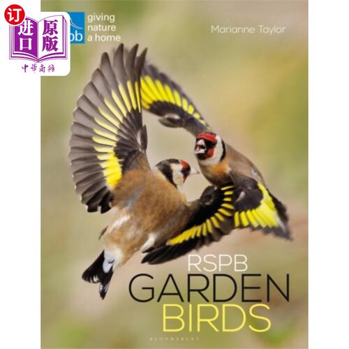 海外直订RSPB Garden Birds 皇家鸟类保护协会花园鸟