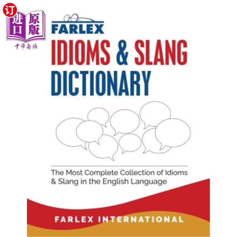 海外直订The Farlex Idioms and Slang Dictionary 法尔克斯习语和俚语词典