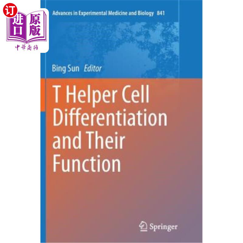 海外直订医药图书T Helper Cell Differentiation and Their Function 辅助性T细胞分化及其功能