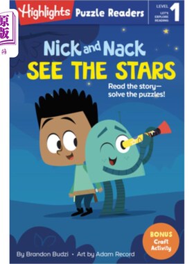 海外直订Nick and Nack See the Stars 尼克和纳克看星星