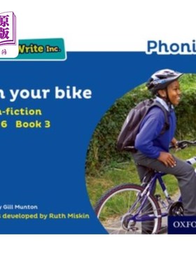 海外直订Read Write Inc. Phonics: Blue Set 6 Non-fiction ... Read Write公司自然拼读:蓝色套装6非小说类3骑在你的自行车
