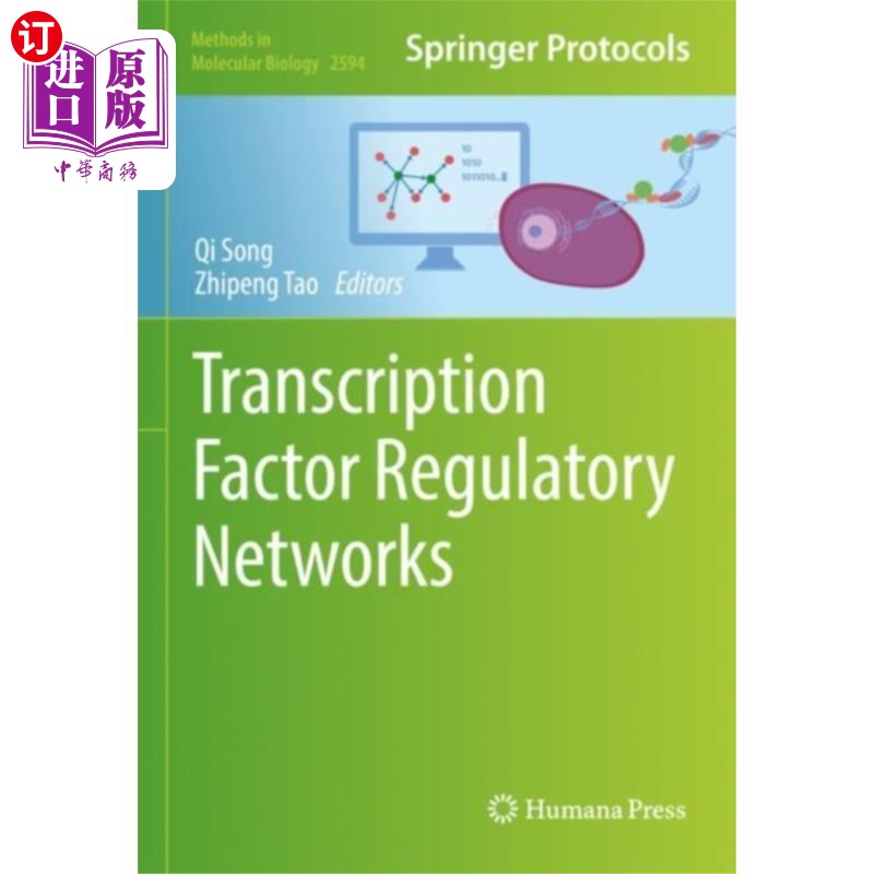 海外直订Transcription Factor Regulatory Networks 转录因子调控