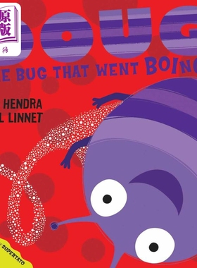 Sue Hendra Doug The Bug 道格的错误 英文原版进口图书 儿童绘本 故事图画书【中商原版】