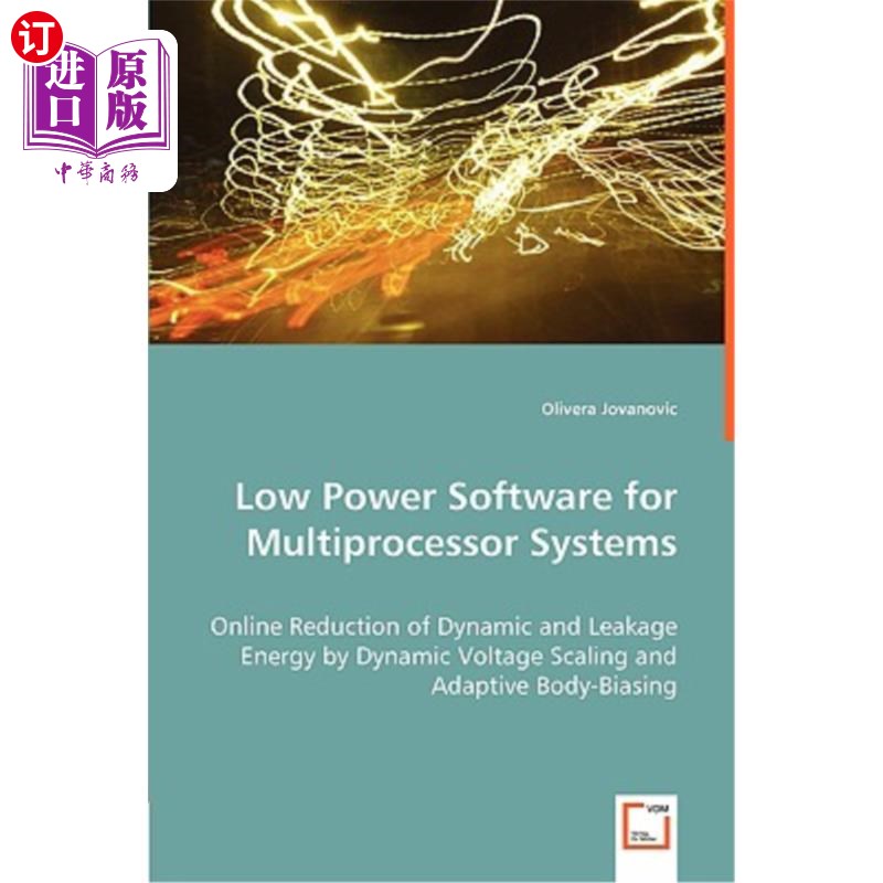 海外直订Low Power Software for Multiprocessor Systems 多处理器系统的低功耗软件