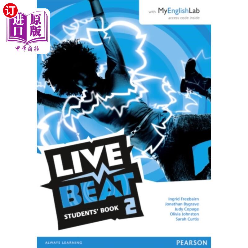 海外直订Live Beat 2 Student Book & MyEnglishLab Pack Live Beat 2学生书和我的英语实验室包