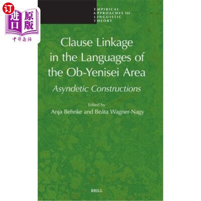 海外直订Clause Linkage in the Languages of the Ob-Yenisei Area 鄂-叶尼塞地区语言的小句衔接