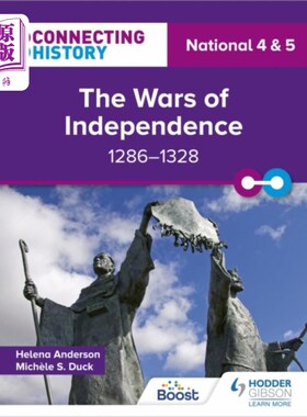 海外直订Connecting History: National 4 & 5 The Wars of I... 连接历史:国家4和5独立战争，1286-1328