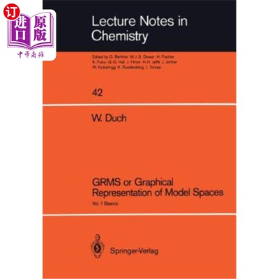 海外直订Grms or Graphical Representation of Model Spaces: Vol. 1 Basics Grms或模型空间的图形表示：第1卷基础