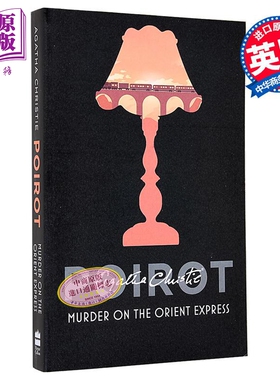 预售 阿加莎系列 东方快车谋杀案 Poirot  Murder on the Orient Express 英文原版 Agatha Christie 【中商原版】