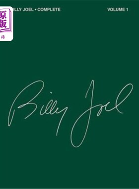 海外直订Billy Joel Complete - Volume 1 比利·乔尔全集-第一卷
