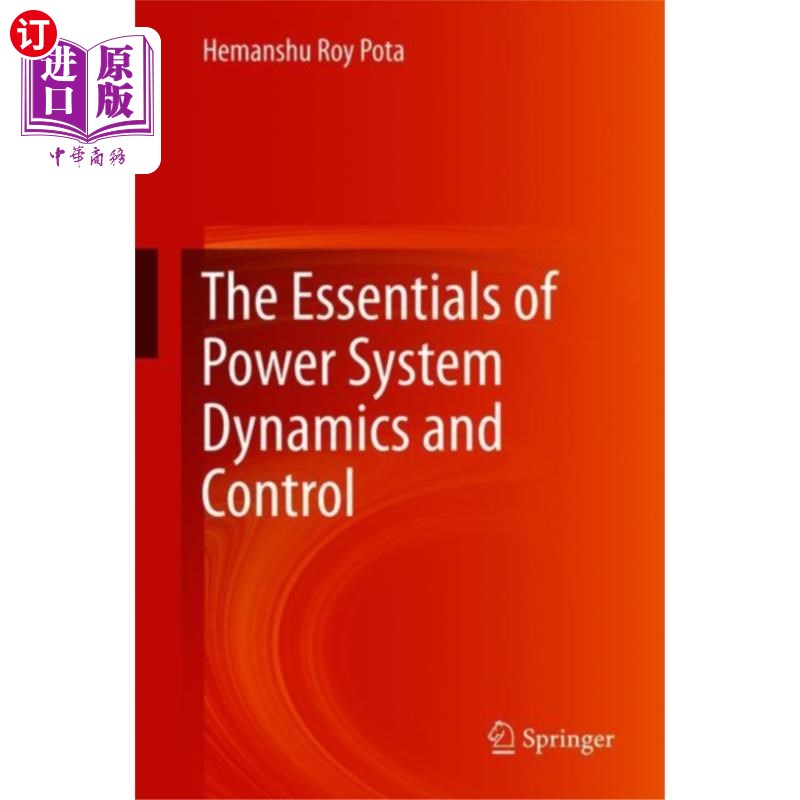 海外直订Essentials of Power System Dynamics and Control 电力系统动力学与控制基础