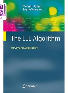 海外直订The LLL Algorithm: Survey and Applications LLL算法:调查与应用