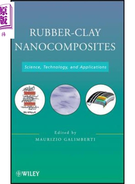 现货 橡胶粘土纳米复合材料 Rubber Maurizio Galimberti 英文原版 中商原版 Wiley【中商原版】