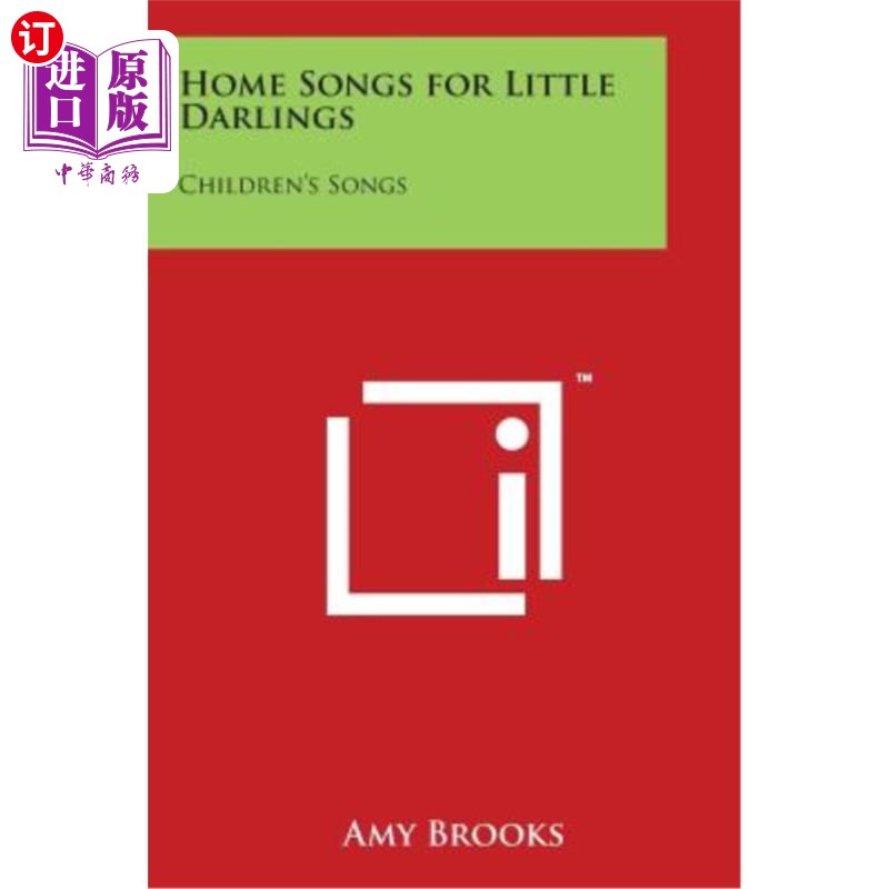 海外直订Home Songs for Little Darlings: Children's Songs 小宝贝的家歌:儿歌