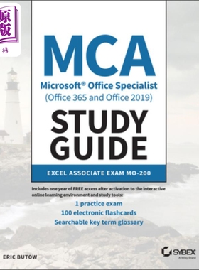 现货 Mca Microsoft Office Specialist (Office 365 And Office 2019) Study Guide 【中商原版】