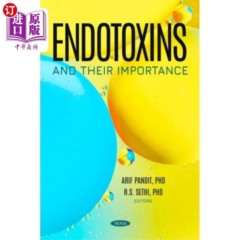 海外直订Endotoxins and their Importance内毒素及其重要性