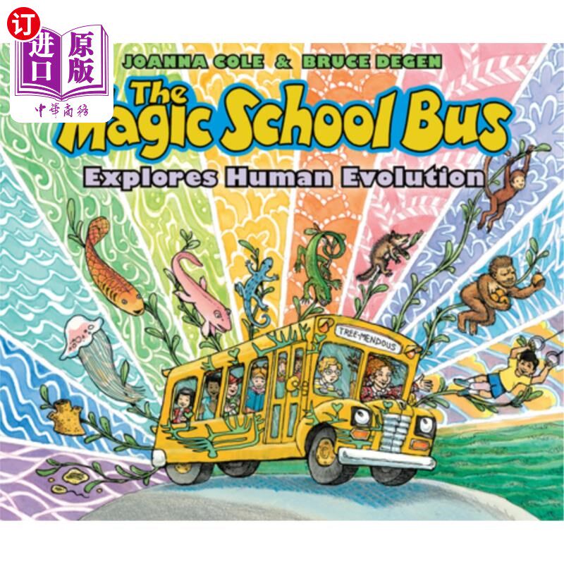 海外直订The Magic School Bus Explores Human Evolution 神奇校车探索人类进化