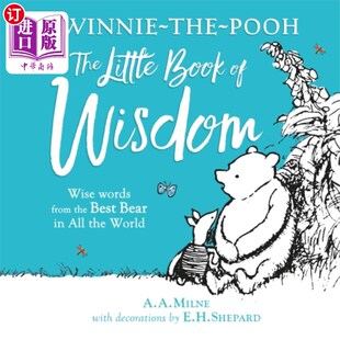 海外直订Winnie-the-Pooh's Little Book Of Wisdom 小熊维尼的智慧小书