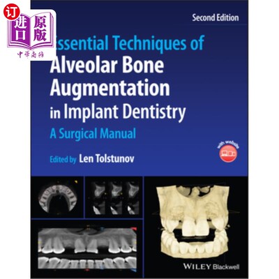 海外直订医药图书Essential Techniques of Alveolar Bone Augmentation in Implant Dentistry: A Surgi 种植牙科牙槽骨增强
