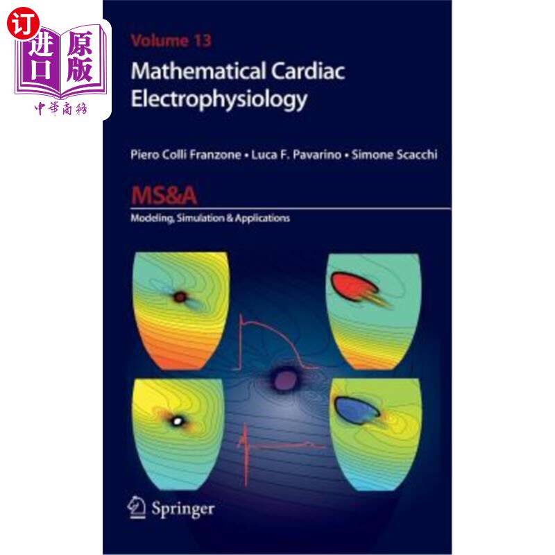 海外直订Mathematical Cardiac Electrophysiology 数学心脏电生理学