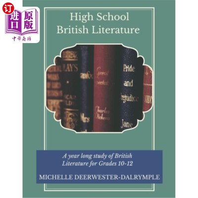 海外直订High School British Literature 高中英国文学