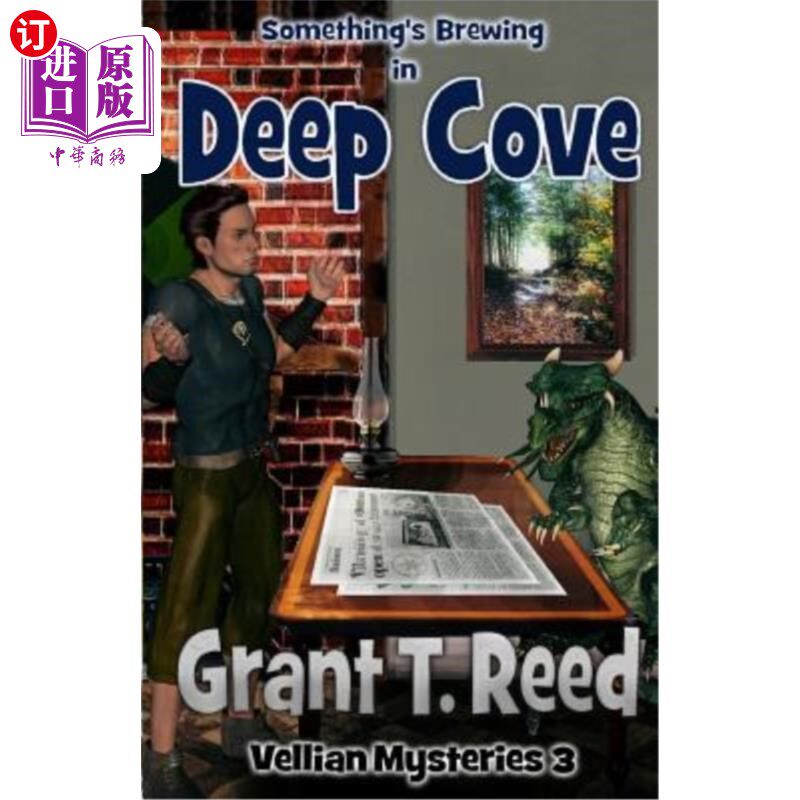 海外直订Something's Brewing in Deep Cove 深谷里酝酿着什么