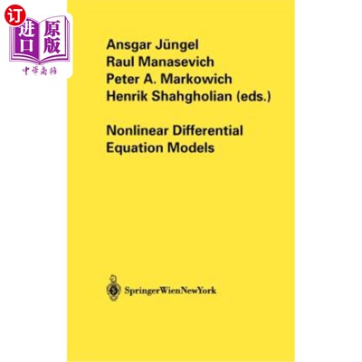 海外直订Nonlinear Differential Equation Models 非线性微分方程模型