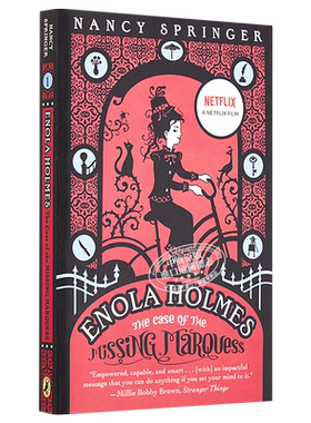 夏洛克福尔摩斯周边书英文原版 天才少女福尔摩斯1 An Enola Holmes Mystery 福尔摩斯周边小说英文版 福尔摩斯小姐