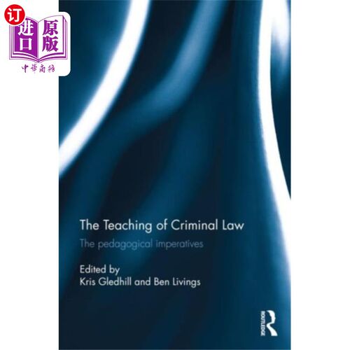 海外直订Teaching of Criminal Law 刑法教学