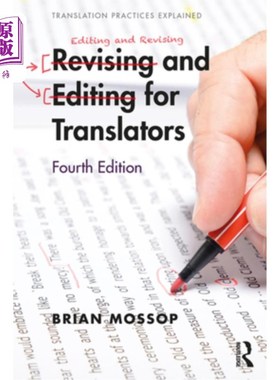 海外直订Revising and Editing for Translators 翻译人员的修改和编辑