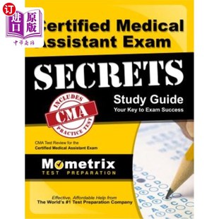 Exam 认证医疗助理考试机密研究指 Test Medical Assistant Review Study Secrets the 海外直订Certified Guide for CMA