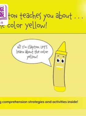 海外直订Clayton Teaches You About...The Color Yellow 克莱顿教你…黄色